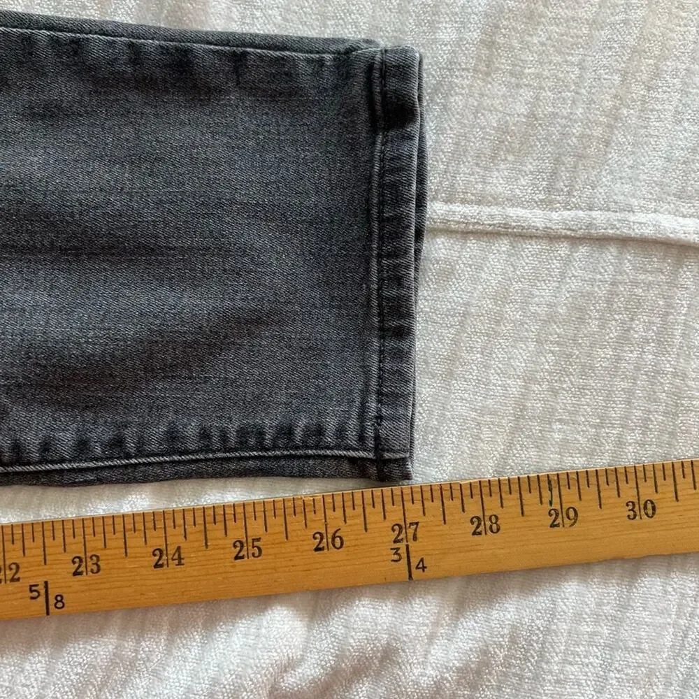 Universal Thread Dark Gray Denim High Rise Women's Skinny Ankle Jeans - 14/32
